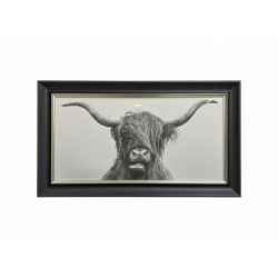Highland Cow Canvas with...